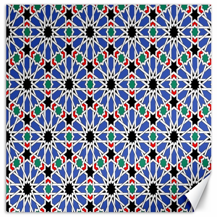 Background Pattern Geometric Canvas 20  x 20  