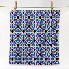 Background Pattern Geometric Face Towel