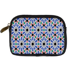 Background Pattern Geometric Digital Camera Cases