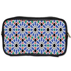 Background Pattern Geometric Toiletries Bags