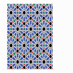 Background Pattern Geometric Small Garden Flag (two Sides)