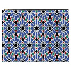 Background Pattern Geometric Cosmetic Bag (xxxl)  by Amaryn4rt