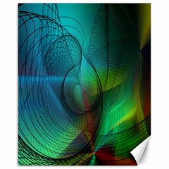 Background Nebulous Fog Rings Canvas 16  X 20  