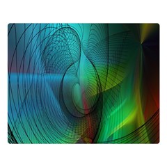 Background Nebulous Fog Rings Double Sided Flano Blanket (large) 