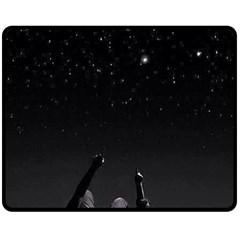 Frontline Midnight View Fleece Blanket (medium)  by FrontlineS