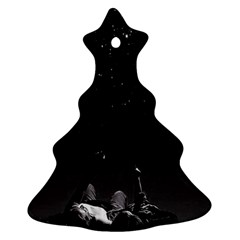 Frontline Midnight View Christmas Tree Ornament (two Sides)