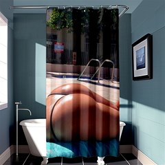 Very Appealing Image  Shower Curtain 36  X 72  (stall)  by FrontlineS