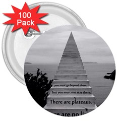 Steps To Success Follow 3  Buttons (100 Pack)  by FrontlineS