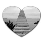 Steps to success follow Heart Mousepads Front