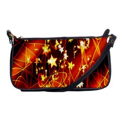 Background Pattern Lines Oval Shoulder Clutch Bags by Amaryn4rt