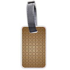 Background Seamless Repetition Luggage Tags (one Side) 