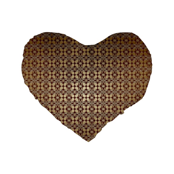 Background Seamless Repetition Standard 16  Premium Heart Shape Cushions