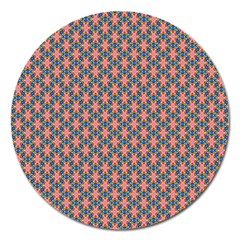 Background Pattern Texture Magnet 5  (round)