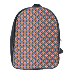 Background Pattern Texture School Bags (xl) 