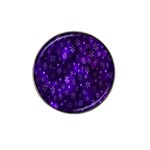 Bokeh Background Texture Stars Hat Clip Ball Marker (4 pack) Front