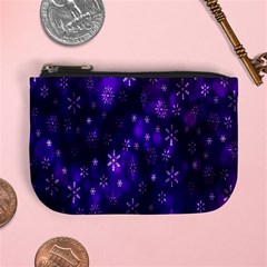 Bokeh Background Texture Stars Mini Coin Purses by Amaryn4rt