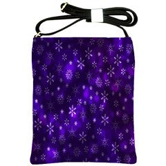 Bokeh Background Texture Stars Shoulder Sling Bags by Amaryn4rt