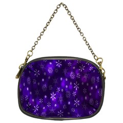 Bokeh Background Texture Stars Chain Purses (two Sides) 