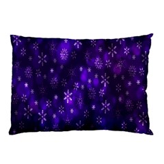 Bokeh Background Texture Stars Pillow Case by Amaryn4rt