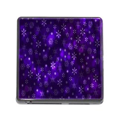 Bokeh Background Texture Stars Memory Card Reader (square) by Amaryn4rt