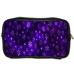 Bokeh Background Texture Stars Toiletries Bags 2-side by Amaryn4rt