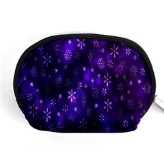 Bokeh Background Texture Stars Accessory Pouches (medium)  by Amaryn4rt