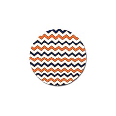 Chevron Party Pattern Stripes Golf Ball Marker (10 Pack)