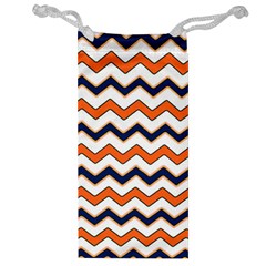 Chevron Party Pattern Stripes Jewelry Bag