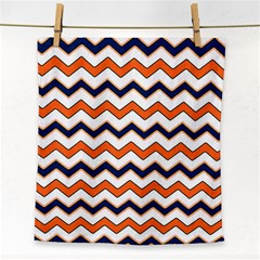 Chevron Party Pattern Stripes Face Towel by Amaryn4rt