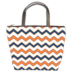 Chevron Party Pattern Stripes Bucket Bags