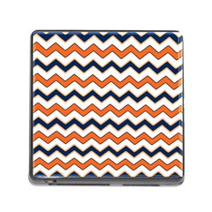 Chevron Party Pattern Stripes Memory Card Reader (square)