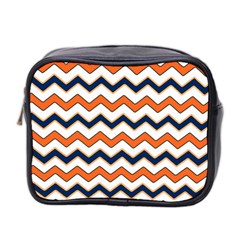 Chevron Party Pattern Stripes Mini Toiletries Bag 2-side