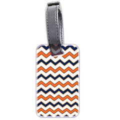 Chevron Party Pattern Stripes Luggage Tags (two Sides)