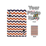 Chevron Party Pattern Stripes Playing Cards 54 (Mini)  Front - Spade2