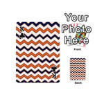 Chevron Party Pattern Stripes Playing Cards 54 (Mini)  Front - ClubK