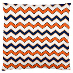 Chevron Party Pattern Stripes Large Cushion Case (two Sides)