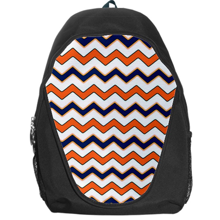 Chevron Party Pattern Stripes Backpack Bag