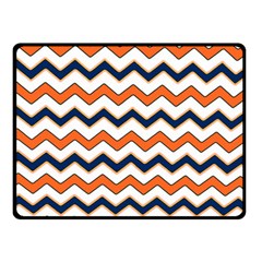 Chevron Party Pattern Stripes Double Sided Fleece Blanket (small)  by Amaryn4rt