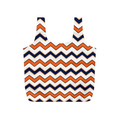 Chevron Party Pattern Stripes Full Print Recycle Bags (s) 