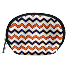 Chevron Party Pattern Stripes Accessory Pouches (medium) 