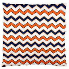 Chevron Party Pattern Stripes Standard Flano Cushion Case (one Side) by Amaryn4rt