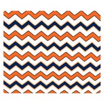 Chevron Party Pattern Stripes Double Sided Flano Blanket (Small)  50 x40  Blanket Front