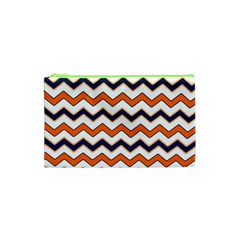 Chevron Party Pattern Stripes Cosmetic Bag (xs)