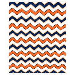 Chevron Party Pattern Stripes Drawstring Bag (small)