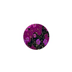 Floral Pattern Background 1  Mini Magnets