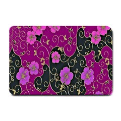 Floral Pattern Background Small Doormat 