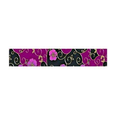 Floral Pattern Background Flano Scarf (mini)