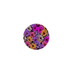 Floral Pattern 1  Mini Magnets