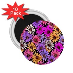 Floral Pattern 2 25  Magnets (10 Pack) 