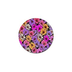 Floral Pattern Golf Ball Marker